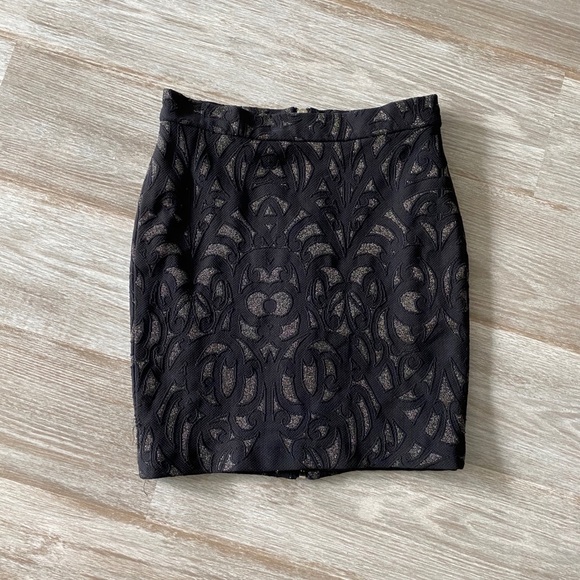 Luna metallic skirt and crop top set - Picture 3 of 10